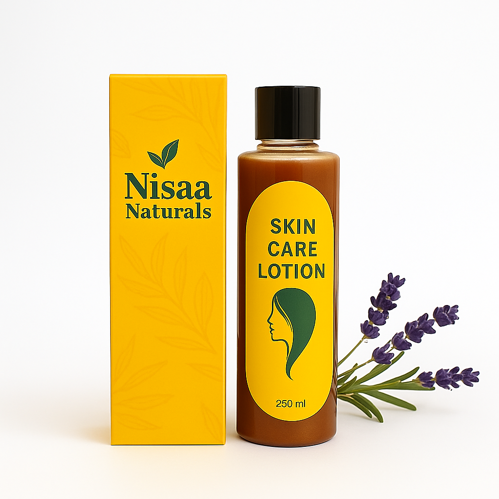 🌿 Nisaa Naturals – Herbal Skin Care Lotion (250 ml)