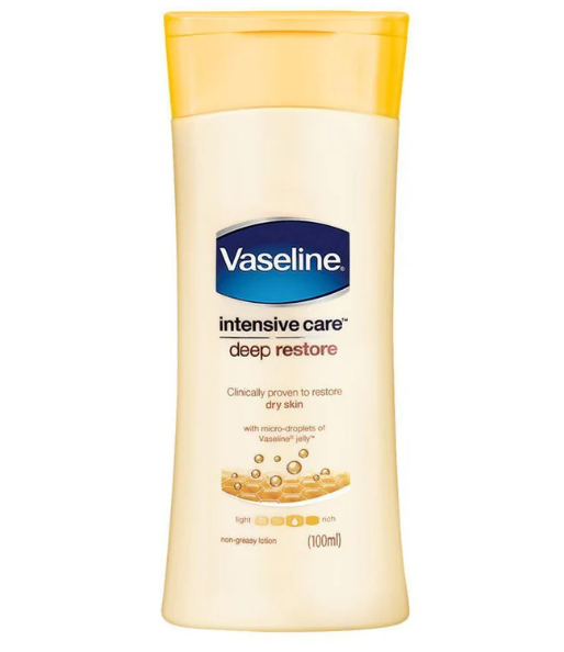 VASELINE DEEP RESTORE LOTION 100ML