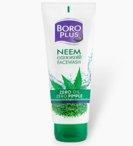 BORO PLUS NEEM FACE WASH 100ML