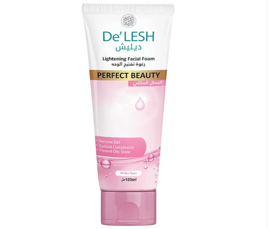 Delesh Lightening Perfect Beauty Face Wash 100ml